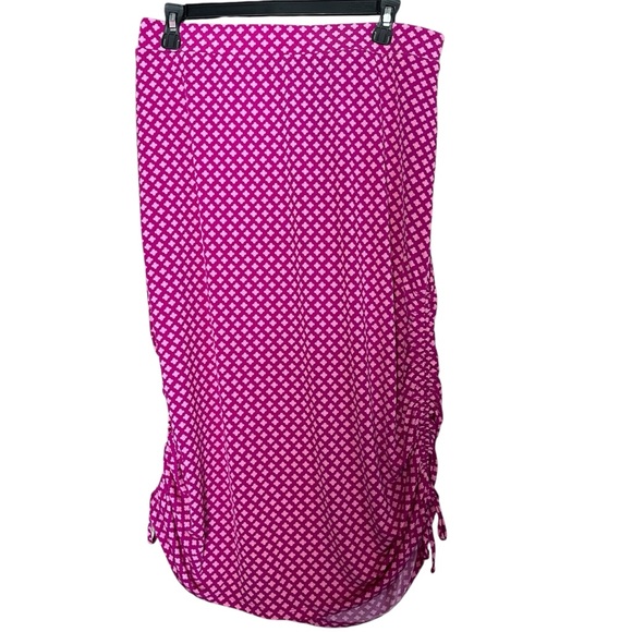 Lane Bryant Dresses & Skirts - Lane Bryant Pink Floral Skirt